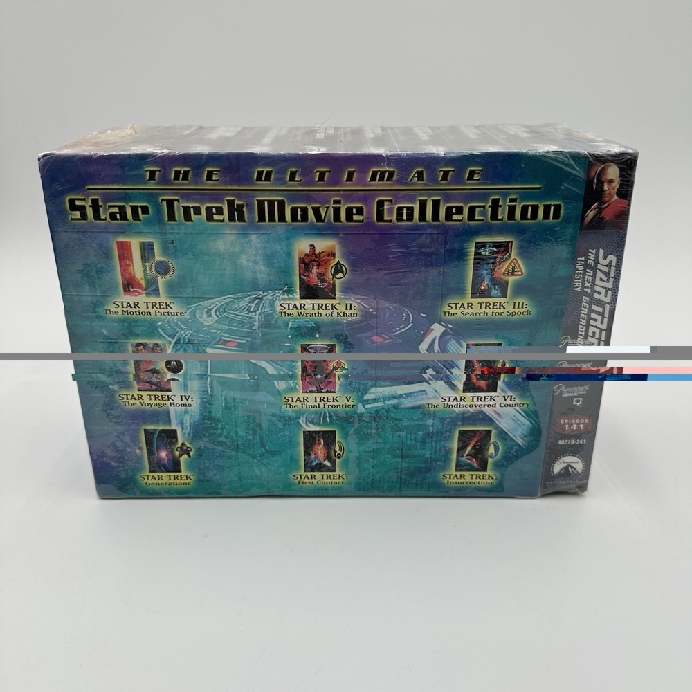 SEALED Star Trek Ultimate Movie Collection VHS 10-Tape Set TNG Paramount - Picture 4 of 7